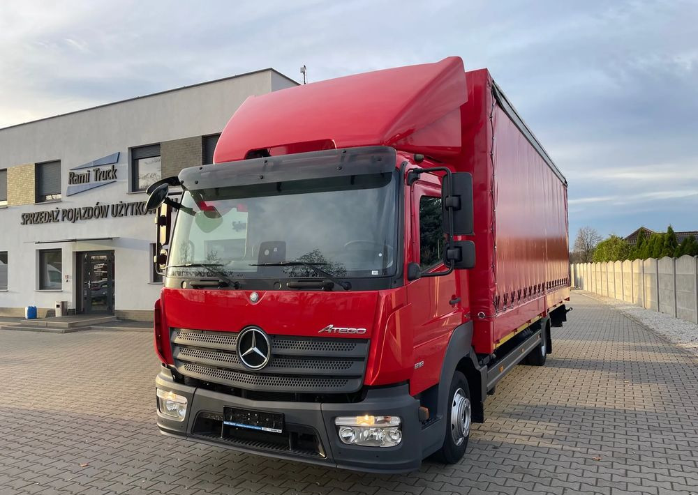 Mercedes-Benz ATEGO 818, Klima, webasto, 17 euro palet! - Φορτηγό μουσαμάς: φωτογραφία 1 Mercedes-Benz ATEGO 818, Klima, webasto, 17 euro palet! - Φορτηγό μουσαμάς: φωτογραφία 1