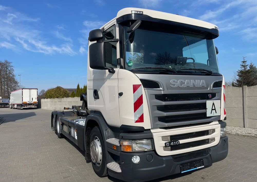 Scania R410 Hakowiec MEILLER RK20 65 - Φορτηγό φόρτωσης γάντζου: φωτογραφία 3 Scania R410 Hakowiec MEILLER RK20 65 - Φορτηγό φόρτωσης γάντζου: φωτογραφία 3