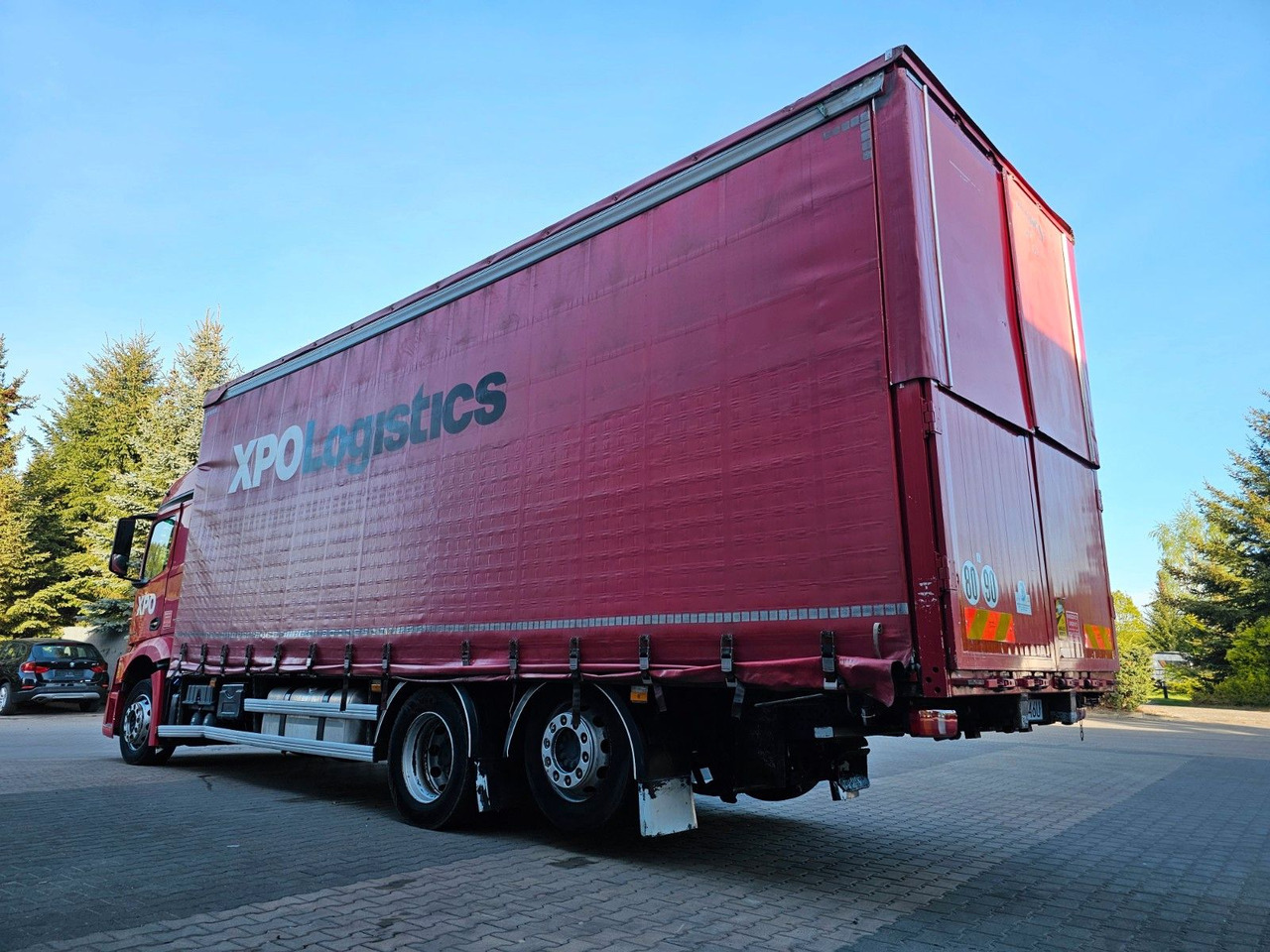 Mercedes-Benz 2543 ACTROS 6x2 JUMBO 8,2 Erhöhtes Dach Edscha - Φορτηγό μουσαμάς: φωτογραφία 3 Mercedes-Benz 2543 ACTROS 6x2 JUMBO 8,2 Erhöhtes Dach Edscha - Φορτηγό μουσαμάς: φωτογραφία 3