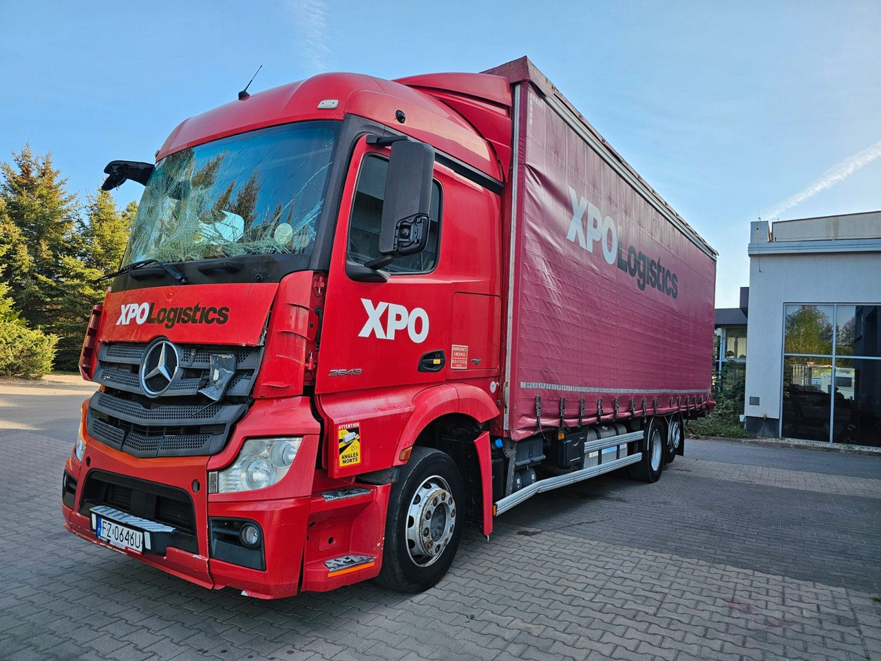 Mercedes-Benz 2543 ACTROS 6x2 JUMBO 8,2 Erhöhtes Dach Edscha - Φορτηγό μουσαμάς: φωτογραφία 1 Mercedes-Benz 2543 ACTROS 6x2 JUMBO 8,2 Erhöhtes Dach Edscha - Φορτηγό μουσαμάς: φωτογραφία 1