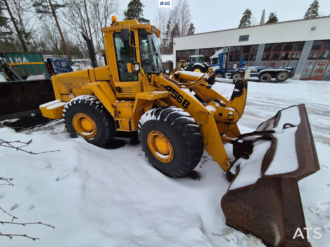 Ελαστιχοφόρος φορτωτής JCB 456 ZX Pyöräkuormaaja: φωτογραφία 17