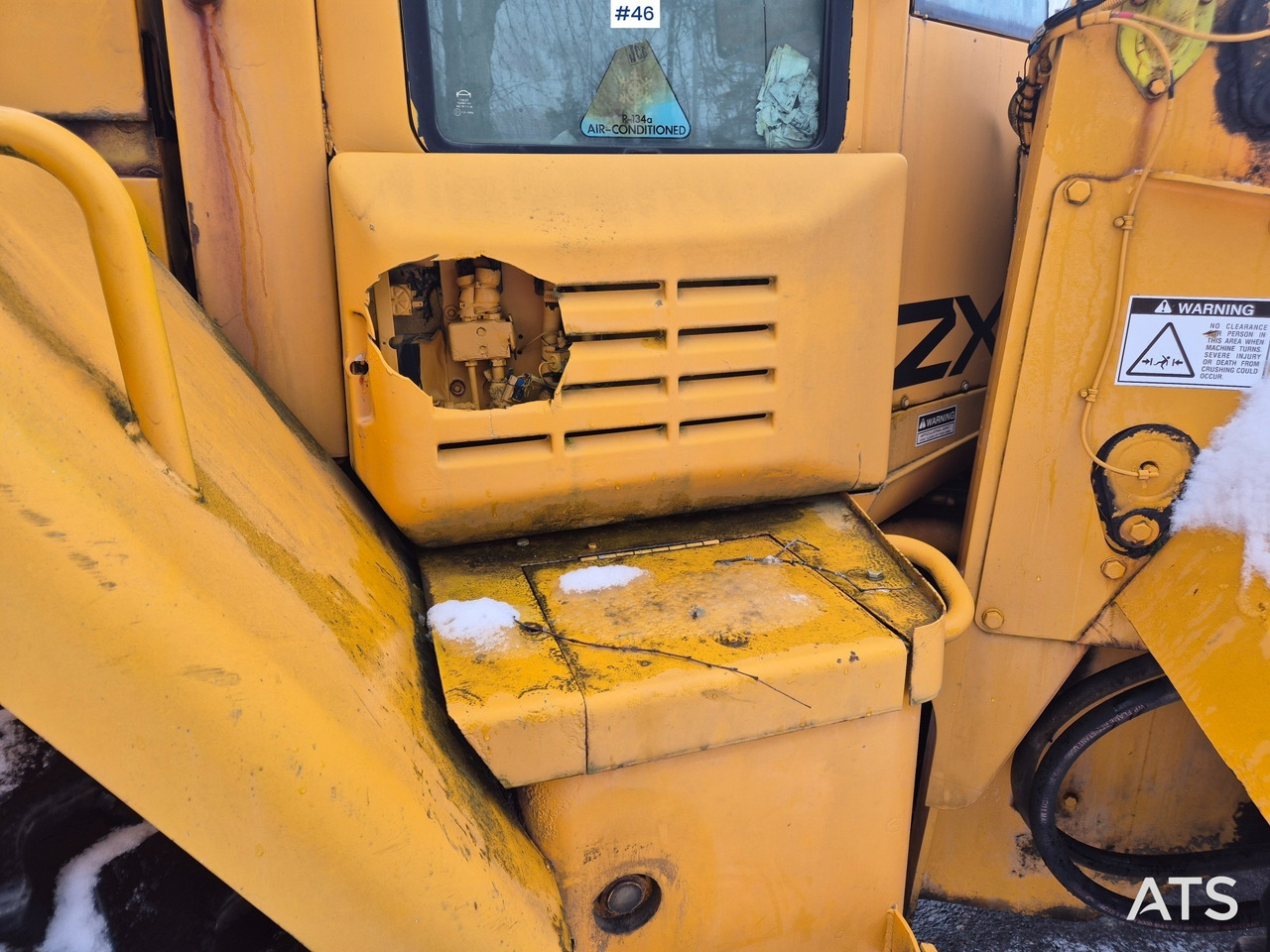 Ελαστιχοφόρος φορτωτής JCB 456 ZX Pyöräkuormaaja: φωτογραφία 9