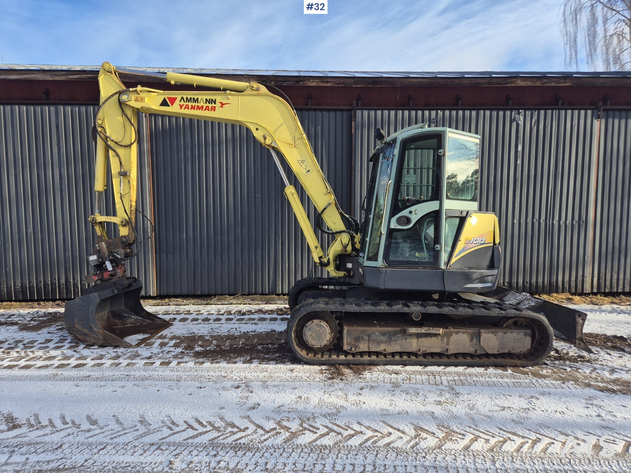 Yanmar SV100 - Ερπυστριοφόρος εκσκαφέας: φωτογραφία 2 Yanmar SV100 - Ερπυστριοφόρος εκσκαφέας: φωτογραφία 2