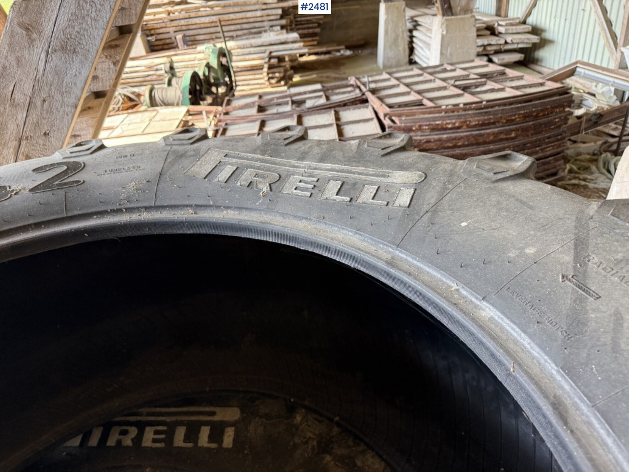 2 tires for tractor Pirelli 650/65R42 - Ελαστικό για Γεωργικά μηχανήματα: φωτογραφία 4 2 tires for tractor Pirelli 650/65R42 - Ελαστικό για Γεωργικά μηχανήματα: φωτογραφία 4