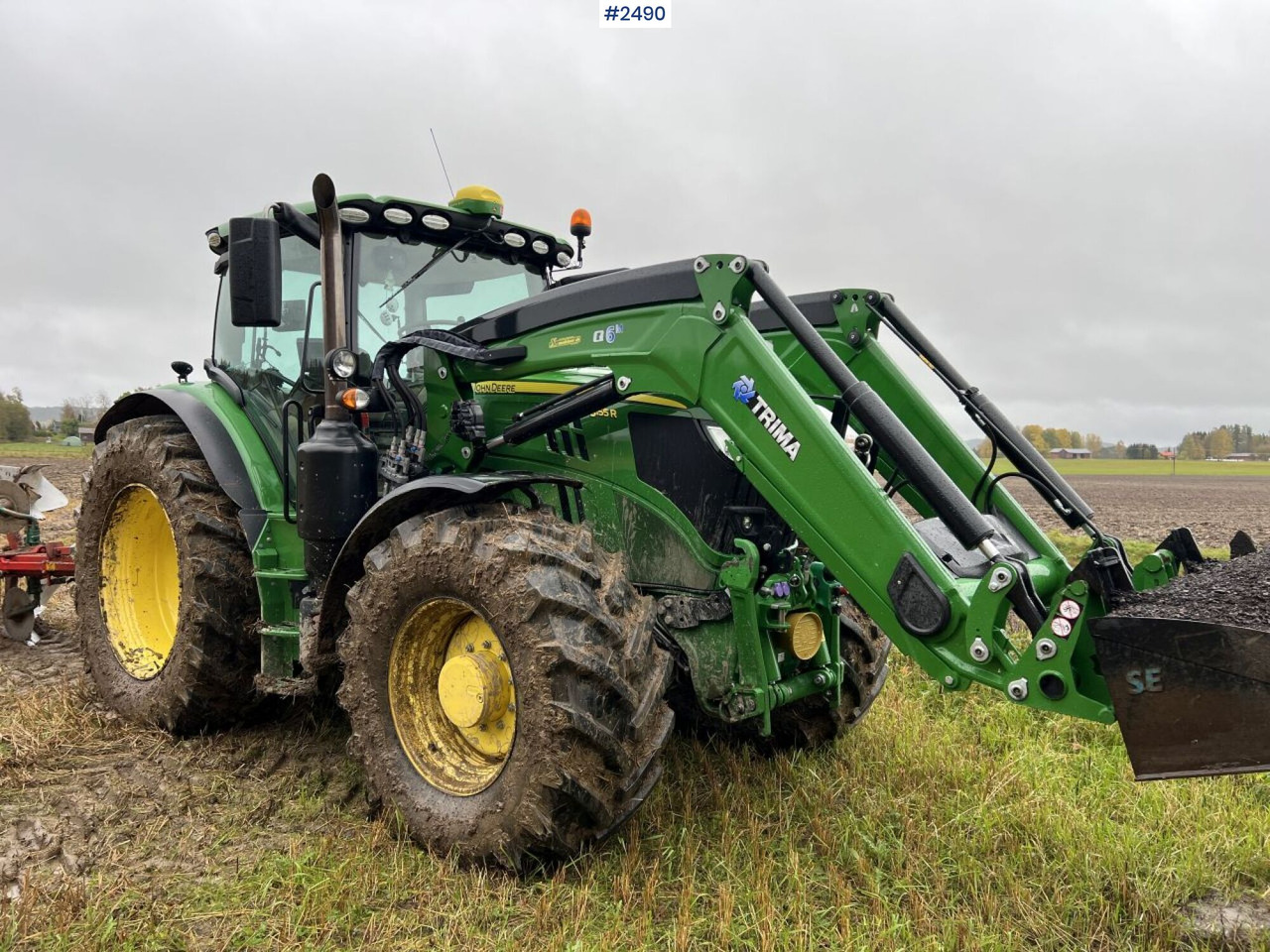 JOHN DEERE 6155R Agricultural tractor - Τρακτέρ: φωτογραφία 2 JOHN DEERE 6155R Agricultural tractor - Τρακτέρ: φωτογραφία 2