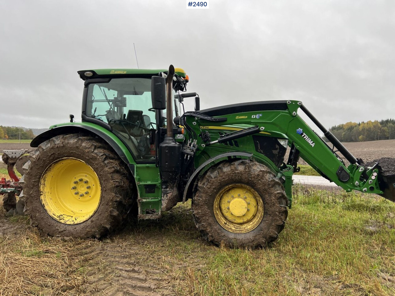 JOHN DEERE 6155R Agricultural tractor - Τρακτέρ: φωτογραφία 3 JOHN DEERE 6155R Agricultural tractor - Τρακτέρ: φωτογραφία 3