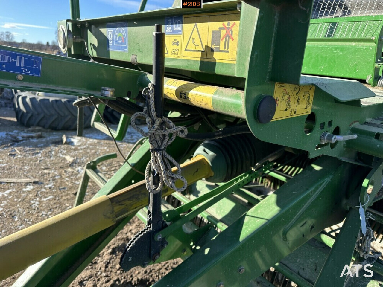 Σανού και κτηνοτροφικά μηχανήματα Round baler Mchale fusion 3 only 8490 bales (see video): φωτογραφία 17