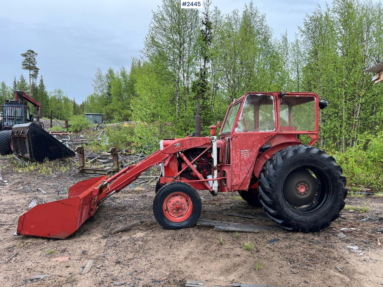 VALMET 565 Tractor with bucket - Τρακτέρ: φωτογραφία 2 VALMET 565 Tractor with bucket - Τρακτέρ: φωτογραφία 2