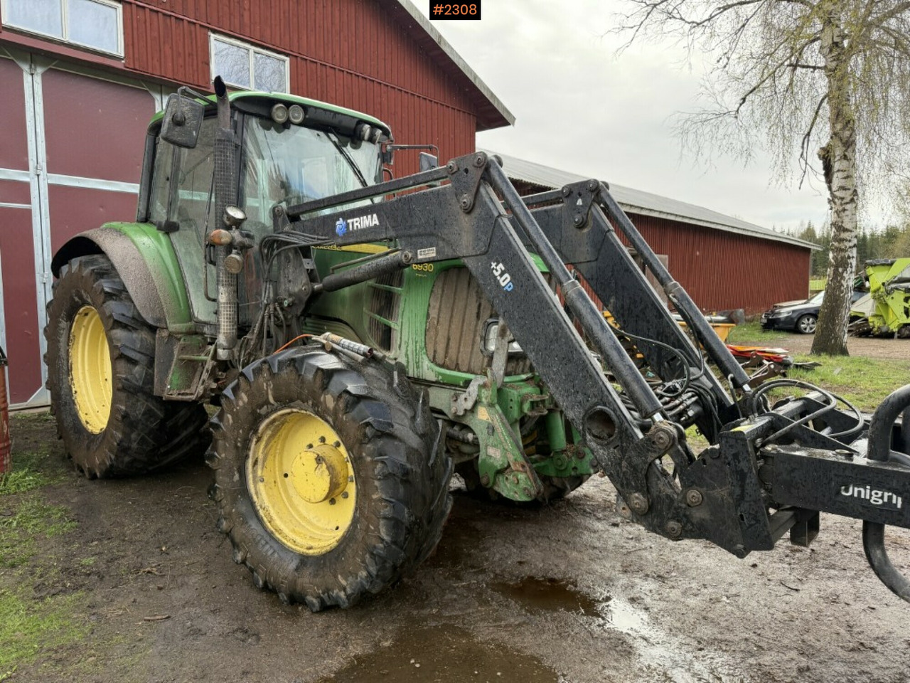 Tractor John Deere 6930 Premium with front loader (see video) - Τρακτέρ: φωτογραφία 1 Tractor John Deere 6930 Premium with front loader (see video) - Τρακτέρ: φωτογραφία 1