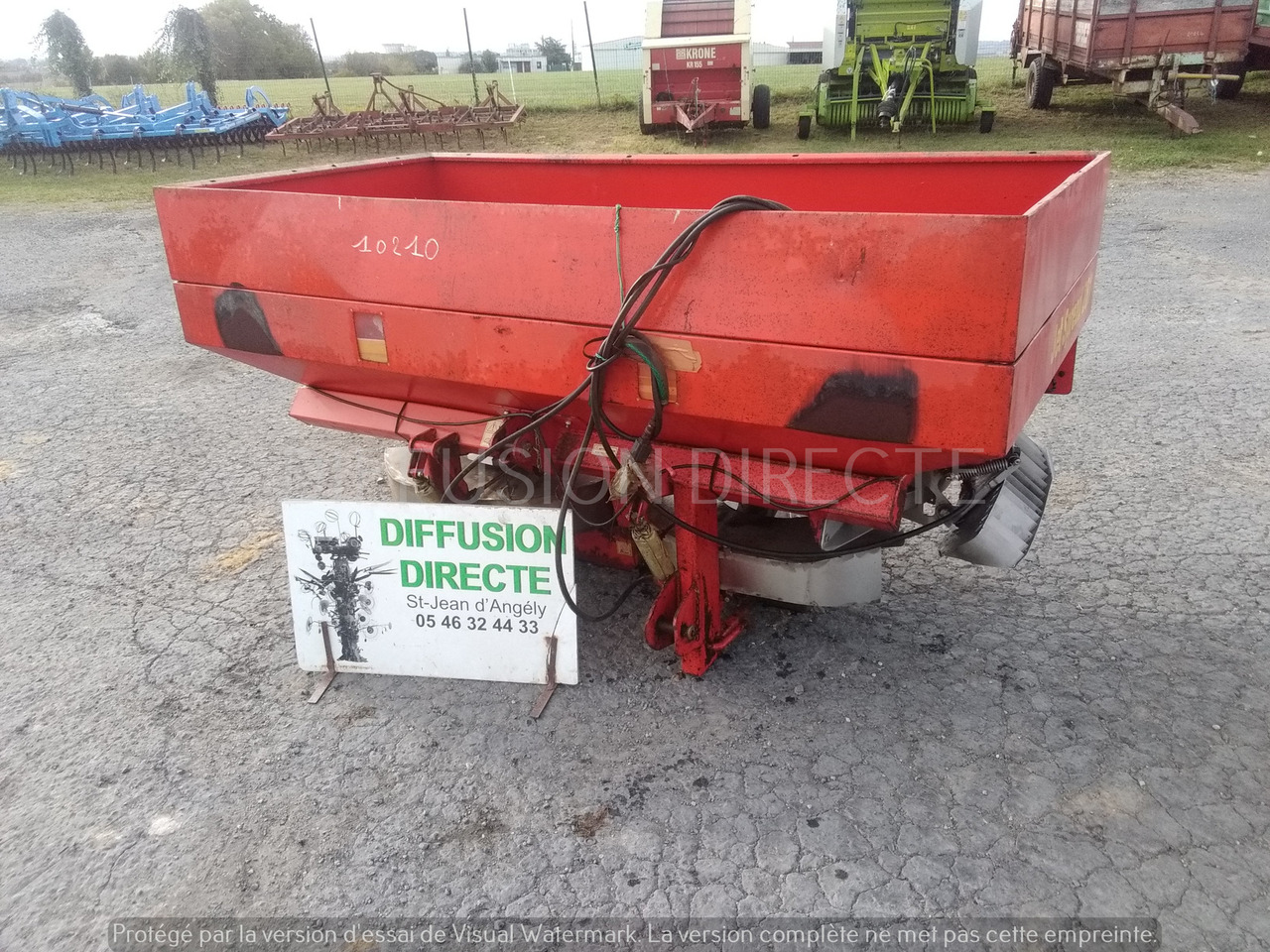 AGRAM DISTRIBUTEUR D'ENGRAIS JET SPREAD 281 - Λιπασματοδιανομέας: φωτογραφία 1 AGRAM DISTRIBUTEUR D'ENGRAIS JET SPREAD 281 - Λιπασματοδιανομέας: φωτογραφία 1