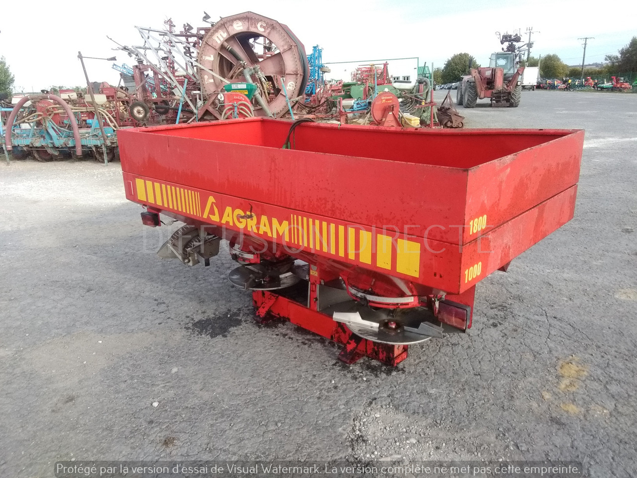 AGRAM DISTRIBUTEUR D'ENGRAIS JET SPREAD 281 - Λιπασματοδιανομέας: φωτογραφία 3 AGRAM DISTRIBUTEUR D'ENGRAIS JET SPREAD 281 - Λιπασματοδιανομέας: φωτογραφία 3