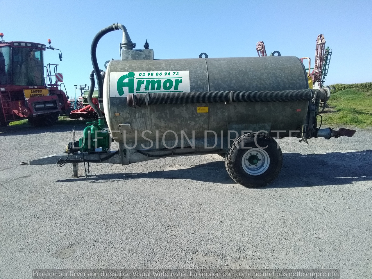 ARMOR TONNE A LISIER AXR 6.8 - Κοπροδιανομέας υγρής κοπριάς: φωτογραφία 2 ARMOR TONNE A LISIER AXR 6.8 - Κοπροδιανομέας υγρής κοπριάς: φωτογραφία 2
