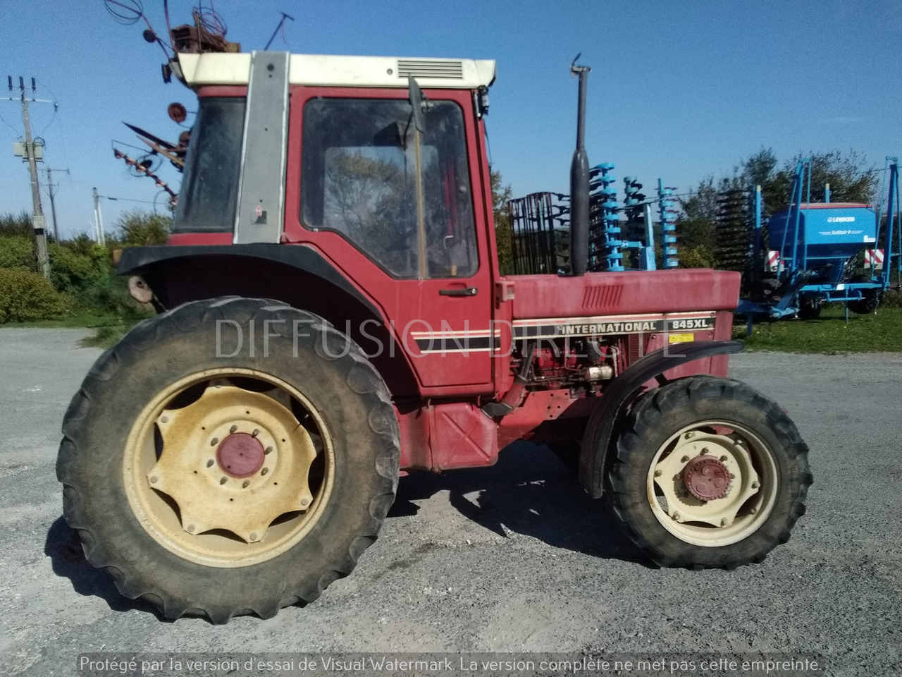 CASE IH TRACTEUR AGRICOLE 845 XL - Τρακτέρ: φωτογραφία 2 CASE IH TRACTEUR AGRICOLE 845 XL - Τρακτέρ: φωτογραφία 2