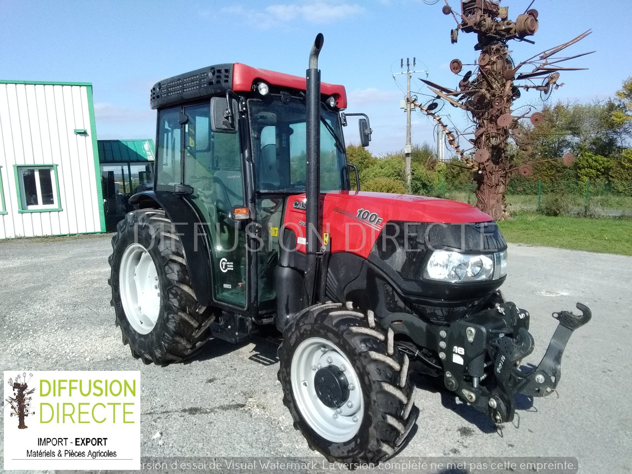 CASE IH TRACTEUR AGRICOLE QUANTUM 100 F - Τρακτέρ: φωτογραφία 1 CASE IH TRACTEUR AGRICOLE QUANTUM 100 F - Τρακτέρ: φωτογραφία 1