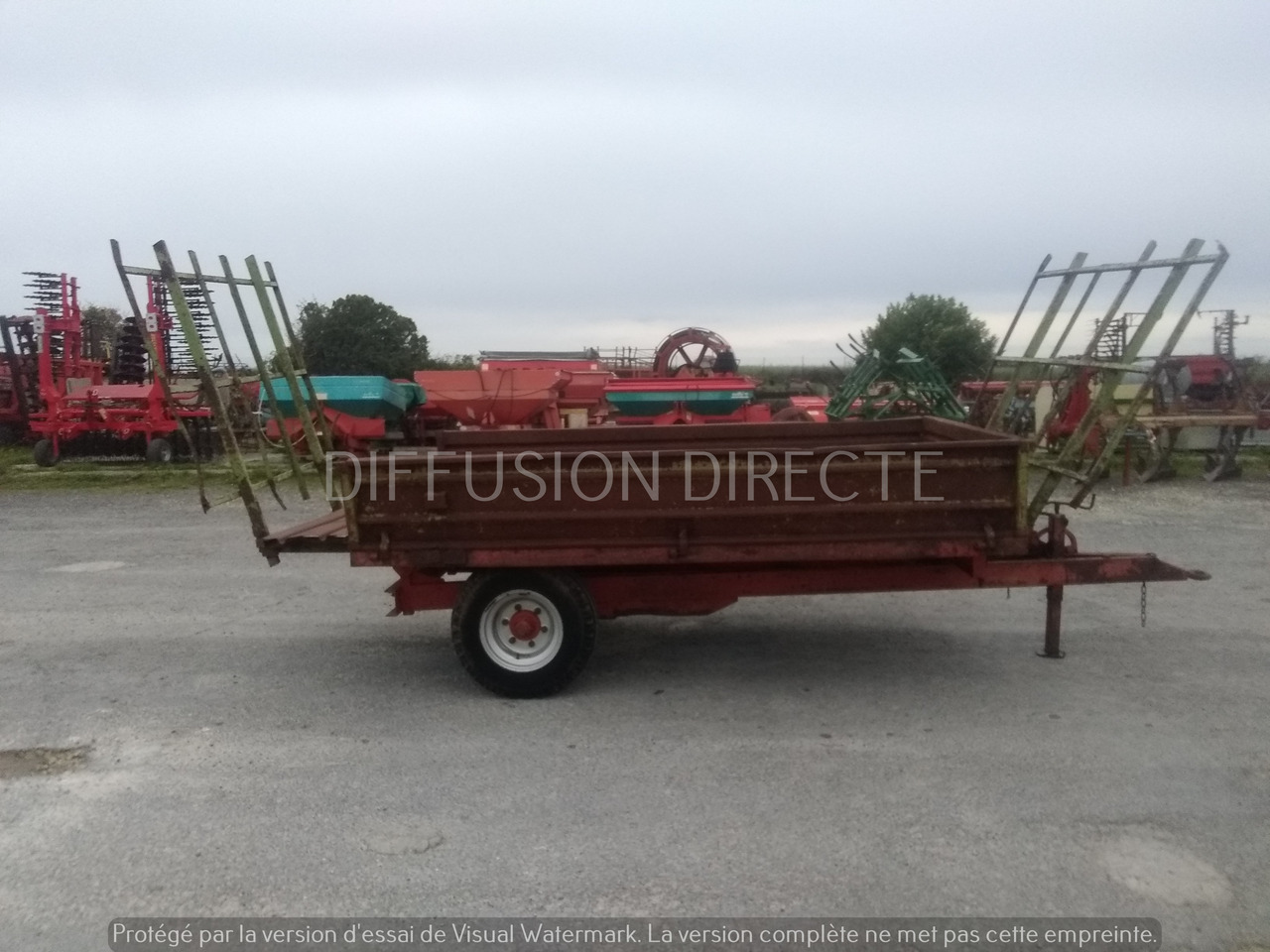 GRUAU REMORQUE AGRICOLE G 400 - Πλατφόρμα για τρακτέρ: φωτογραφία 4 GRUAU REMORQUE AGRICOLE G 400 - Πλατφόρμα για τρακτέρ: φωτογραφία 4