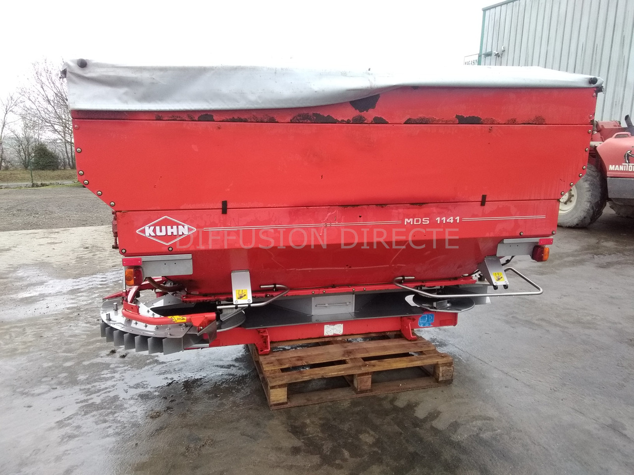 KUHN DISTRIBUTEUR D'ENGRAIS MDS 1141 - Λιπασματοδιανομέας: φωτογραφία 3 KUHN DISTRIBUTEUR D'ENGRAIS MDS 1141 - Λιπασματοδιανομέας: φωτογραφία 3