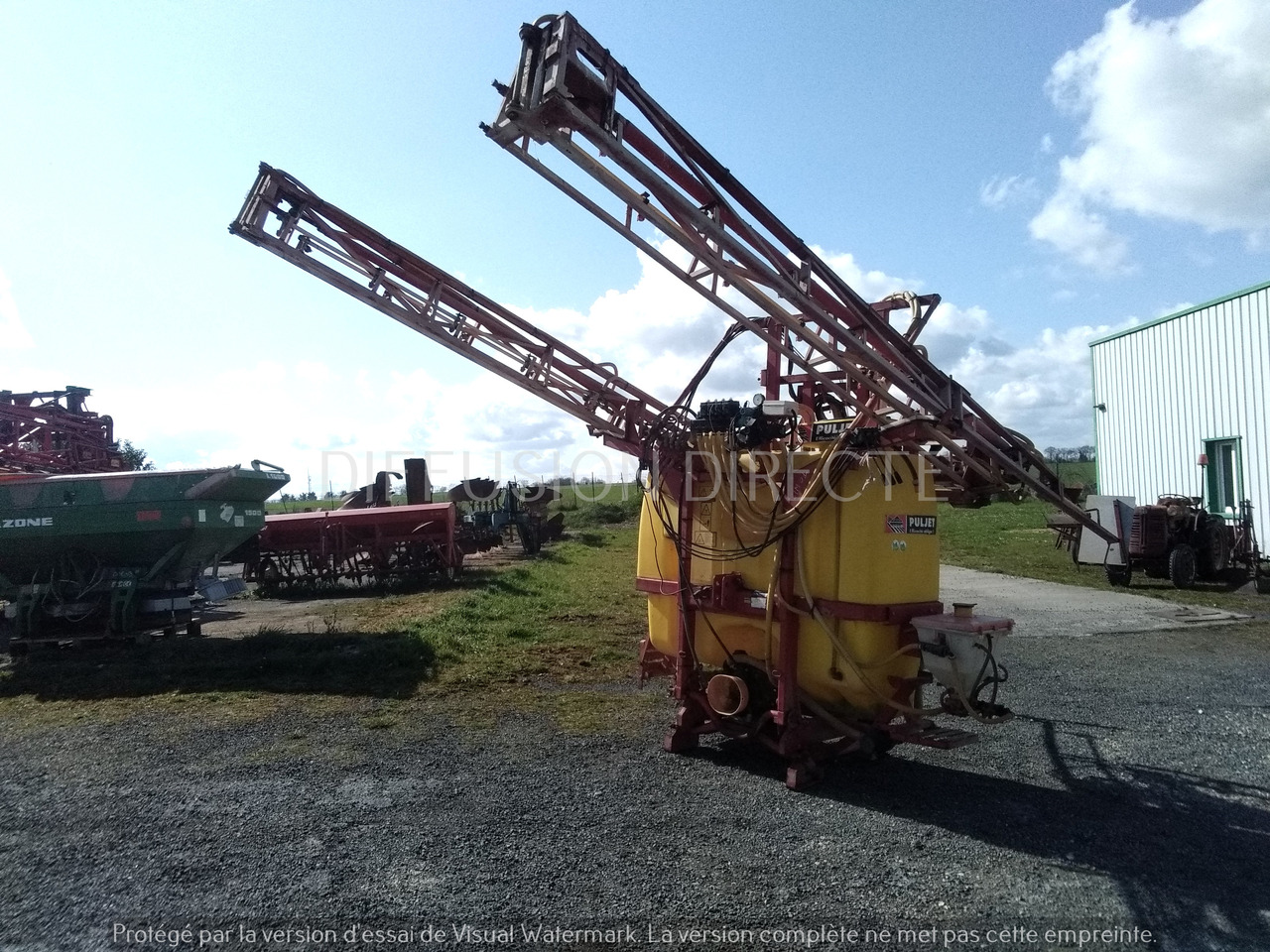 PULJET PULVERISATEUR SPRAYTEC - Αναρτώμενο ψεκαστικό: φωτογραφία 3 PULJET PULVERISATEUR SPRAYTEC - Αναρτώμενο ψεκαστικό: φωτογραφία 3