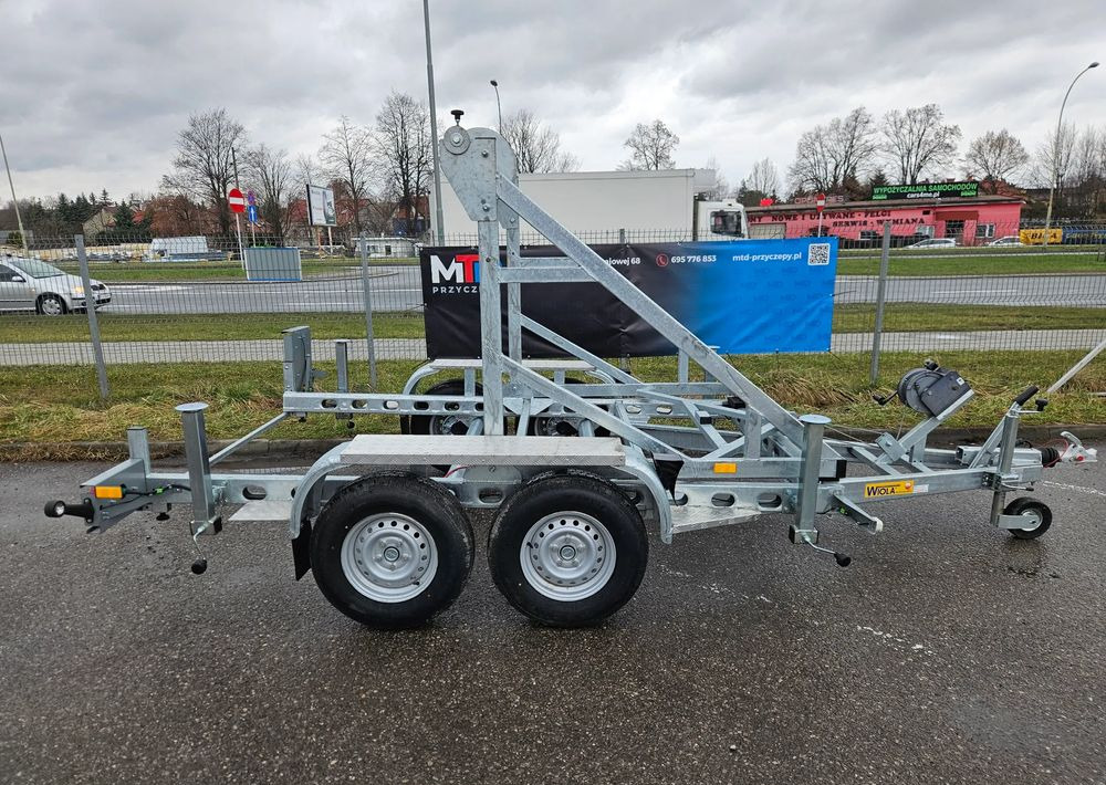 Wiola Przyczepa kablowa Wiola 2T-H2 - Ρυμουλκούμενο μεταφοράς τυμπάνου καλωδίου: φωτογραφία 1 Wiola Przyczepa kablowa Wiola 2T-H2 - Ρυμουλκούμενο μεταφοράς τυμπάνου καλωδίου: φωτογραφία 1