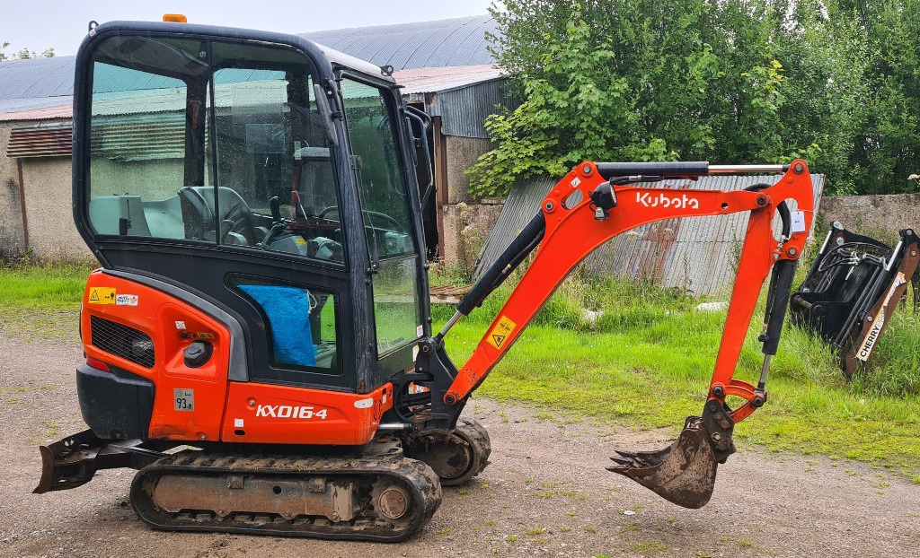 2016 Kubota KX016-4 Mini Digger, only 1550 hours - Μίνι εκσκαφέας: φωτογραφία 2 2016 Kubota KX016-4 Mini Digger, only 1550 hours - Μίνι εκσκαφέας: φωτογραφία 2