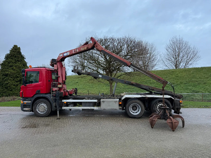 Scania P270 Kabelsysteem HMF Kraan Low KM NL TRUCK 6X2 - Φορτηγό με γερανό: φωτογραφία 2 Scania P270 Kabelsysteem HMF Kraan Low KM NL TRUCK 6X2 - Φορτηγό με γερανό: φωτογραφία 2