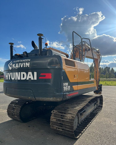 HyundaiHX160L + Engcon - Ερπυστριοφόρος εκσκαφέας: φωτογραφία 4 HyundaiHX160L + Engcon - Ερπυστριοφόρος εκσκαφέας: φωτογραφία 4