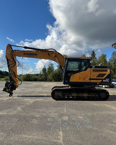 HyundaiHX160L + Engcon - Ερπυστριοφόρος εκσκαφέας: φωτογραφία 1 HyundaiHX160L + Engcon - Ερπυστριοφόρος εκσκαφέας: φωτογραφία 1