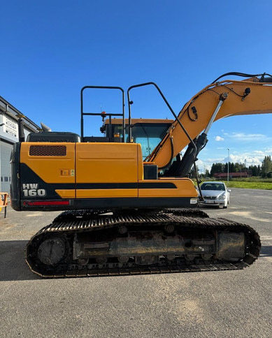 HyundaiHX160L + Engcon - Ερπυστριοφόρος εκσκαφέας: φωτογραφία 5 HyundaiHX160L + Engcon - Ερπυστριοφόρος εκσκαφέας: φωτογραφία 5
