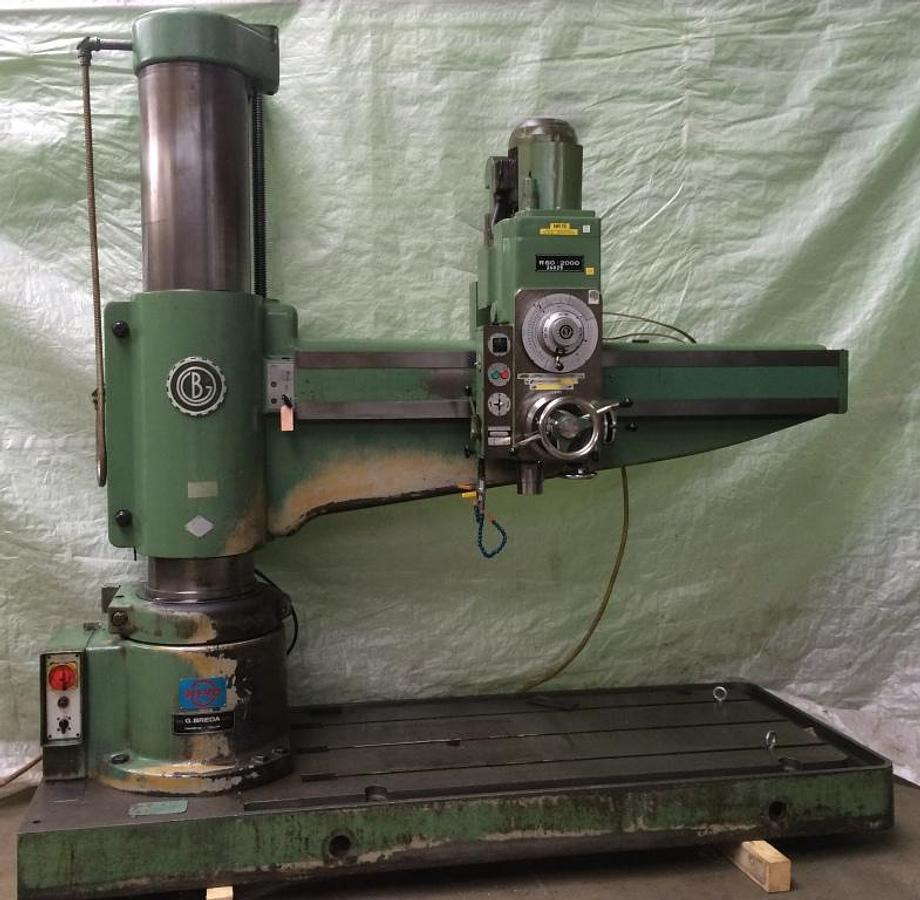 Radialbohrmaschine BREDA - Κολωνάτο δράπανο: φωτογραφία 2 Radialbohrmaschine BREDA - Κολωνάτο δράπανο: φωτογραφία 2