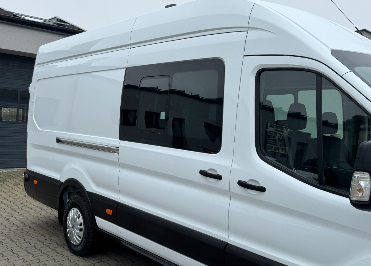 Διπλοκάμπινο ελαφρύ επαγγελματικό Ford Transit L4H3 Brygadówka 6 osoób 6tyś km przebiegu NOWE AUTO SALON PL FV23: φωτογραφία 11