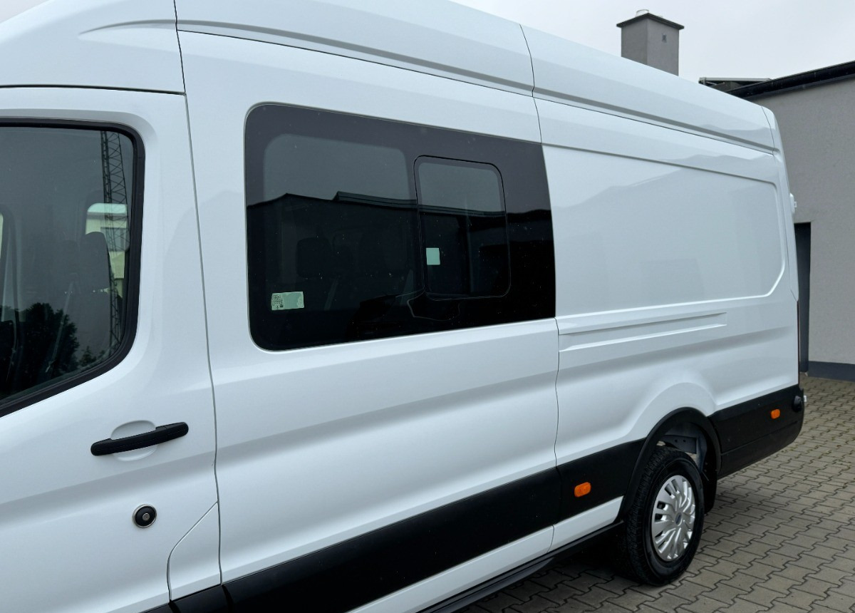 Διπλοκάμπινο ελαφρύ επαγγελματικό Ford Transit L4H3 Brygadówka 6 osoób 6tyś km przebiegu NOWE AUTO SALON PL FV23: φωτογραφία 17