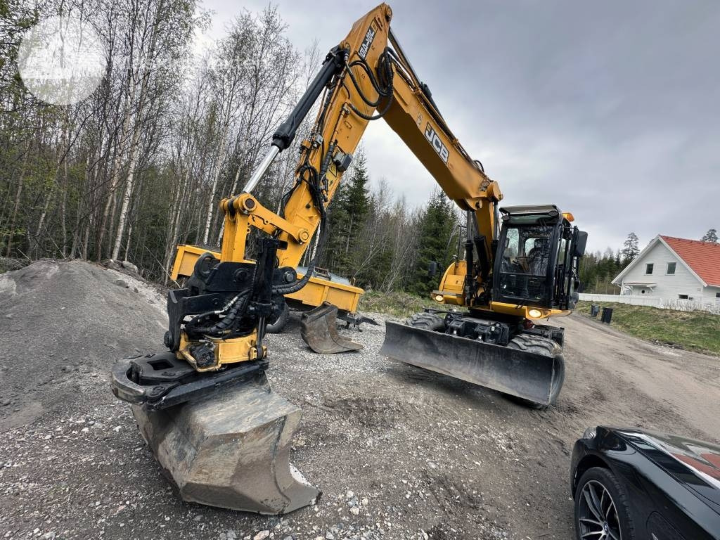 JCB JS 145 W - Τροχοφόρος εκσκαφέας: φωτογραφία 1 JCB JS 145 W - Τροχοφόρος εκσκαφέας: φωτογραφία 1