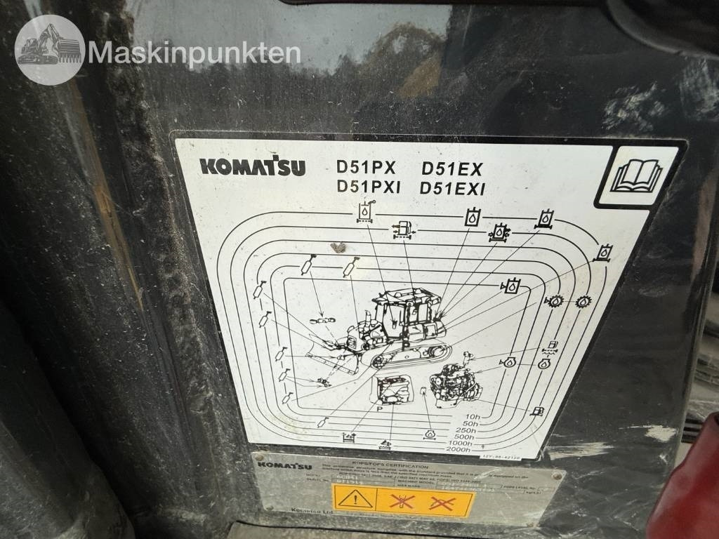 Μπουλντόζα Komatsu D 51 Pxi-24EO: φωτογραφία 47