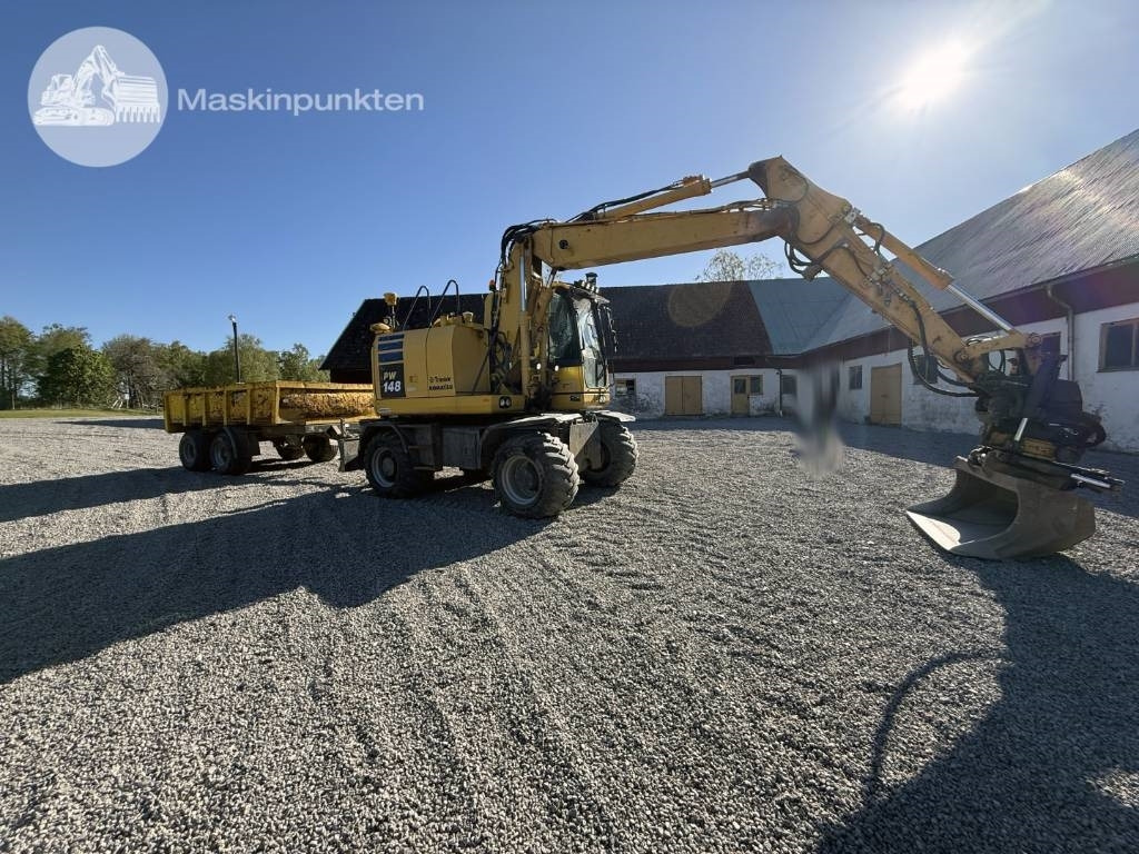 Komatsu PW 148-10 - Τροχοφόρος εκσκαφέας: φωτογραφία 3 Komatsu PW 148-10 - Τροχοφόρος εκσκαφέας: φωτογραφία 3