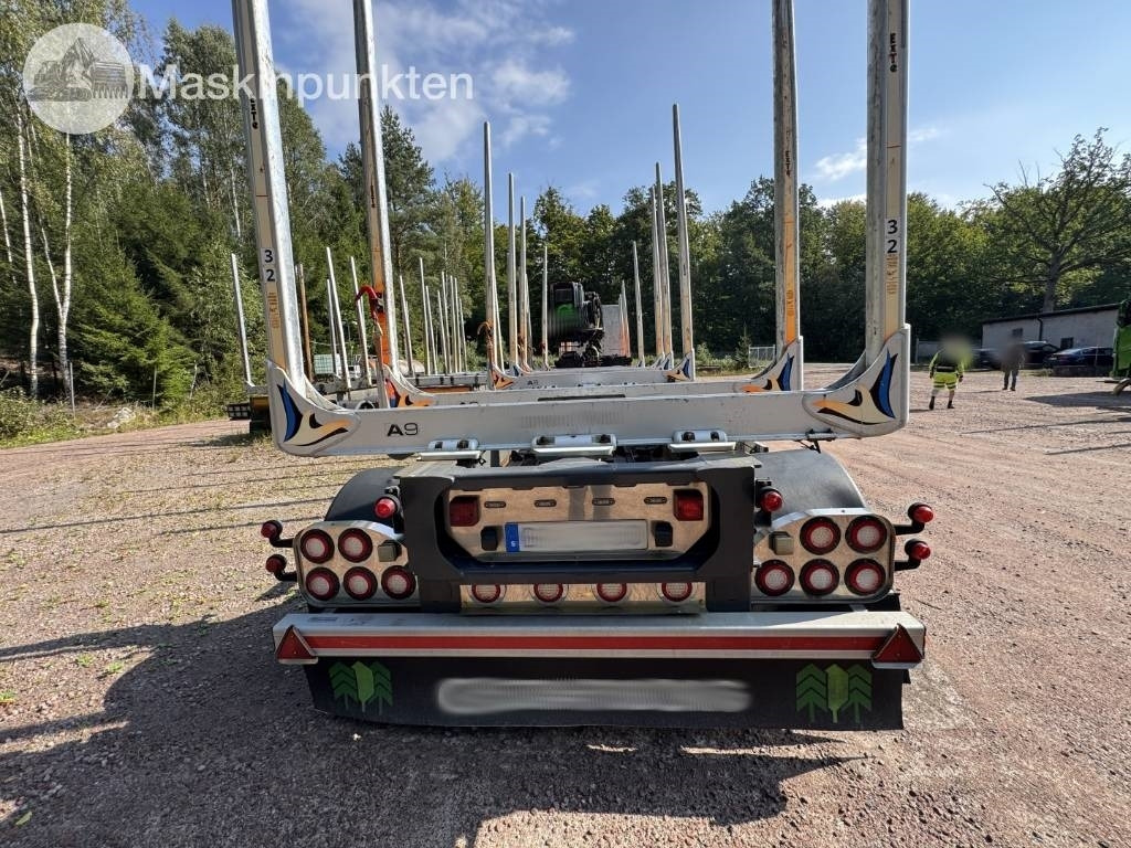 Mjölbysläpet Timmersläp - Τρέιλερ ξυλείας: φωτογραφία 3 Mjölbysläpet Timmersläp - Τρέιλερ ξυλείας: φωτογραφία 3