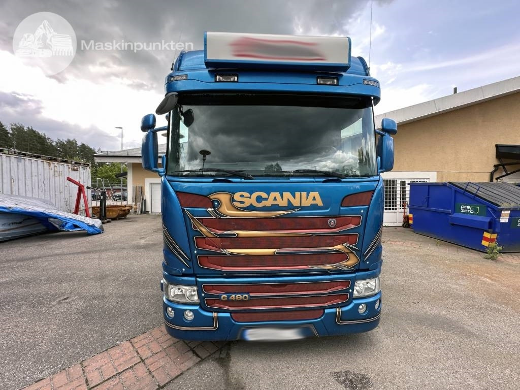 Scania G 490 - Φορτηγό με γερανό: φωτογραφία 2 Scania G 490 - Φορτηγό με γερανό: φωτογραφία 2