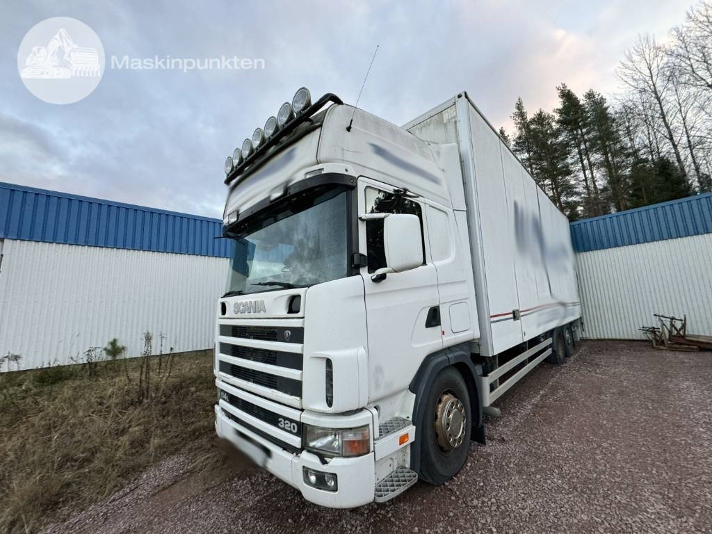 Scania R 114 - Φορτηγό κόφα: φωτογραφία 1 Scania R 114 - Φορτηγό κόφα: φωτογραφία 1