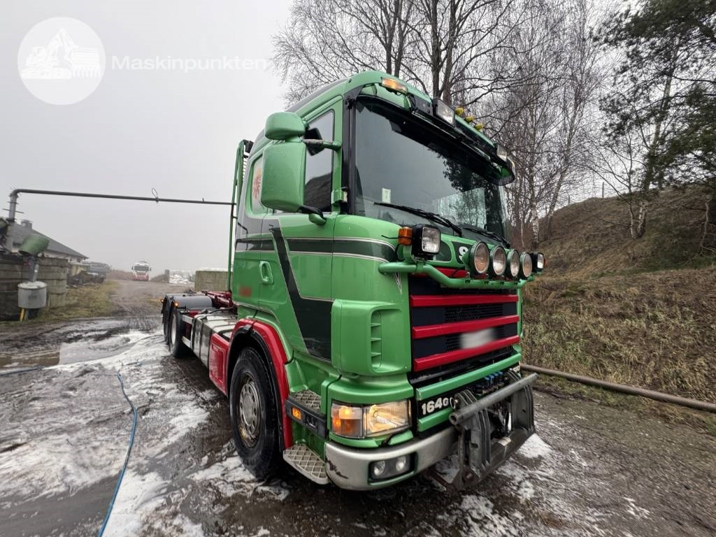 Scania R 164-580 - Φορτηγό φόρτωσης γάντζου: φωτογραφία 2 Scania R 164-580 - Φορτηγό φόρτωσης γάντζου: φωτογραφία 2