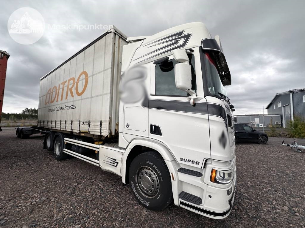 Scania R 580 - Φορτηγό μεταφοράς εμπορευματοκιβωτίων/ Κινητό αμάξωμα: φωτογραφία 3 Scania R 580 - Φορτηγό μεταφοράς εμπορευματοκιβωτίων/ Κινητό αμάξωμα: φωτογραφία 3