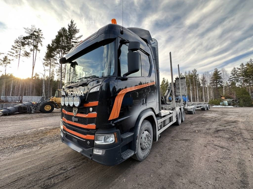 Scania R 650 Ekipage - Φορτηγό ξυλείας: φωτογραφία 1 Scania R 650 Ekipage - Φορτηγό ξυλείας: φωτογραφία 1