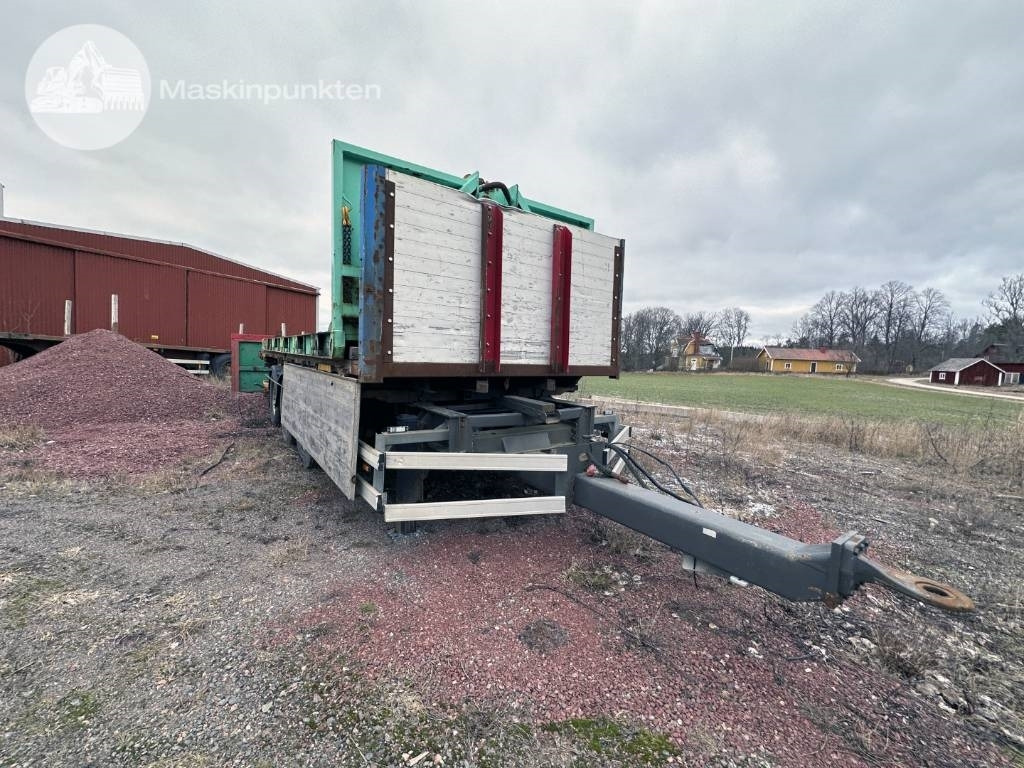 Tridem container kärra - Ρυμούλκα μεταφοράς εμπορευματοκιβωτίων/ Κινητό αμάξωμα: φωτογραφία 2 Tridem container kärra - Ρυμούλκα μεταφοράς εμπορευματοκιβωτίων/ Κινητό αμάξωμα: φωτογραφία 2