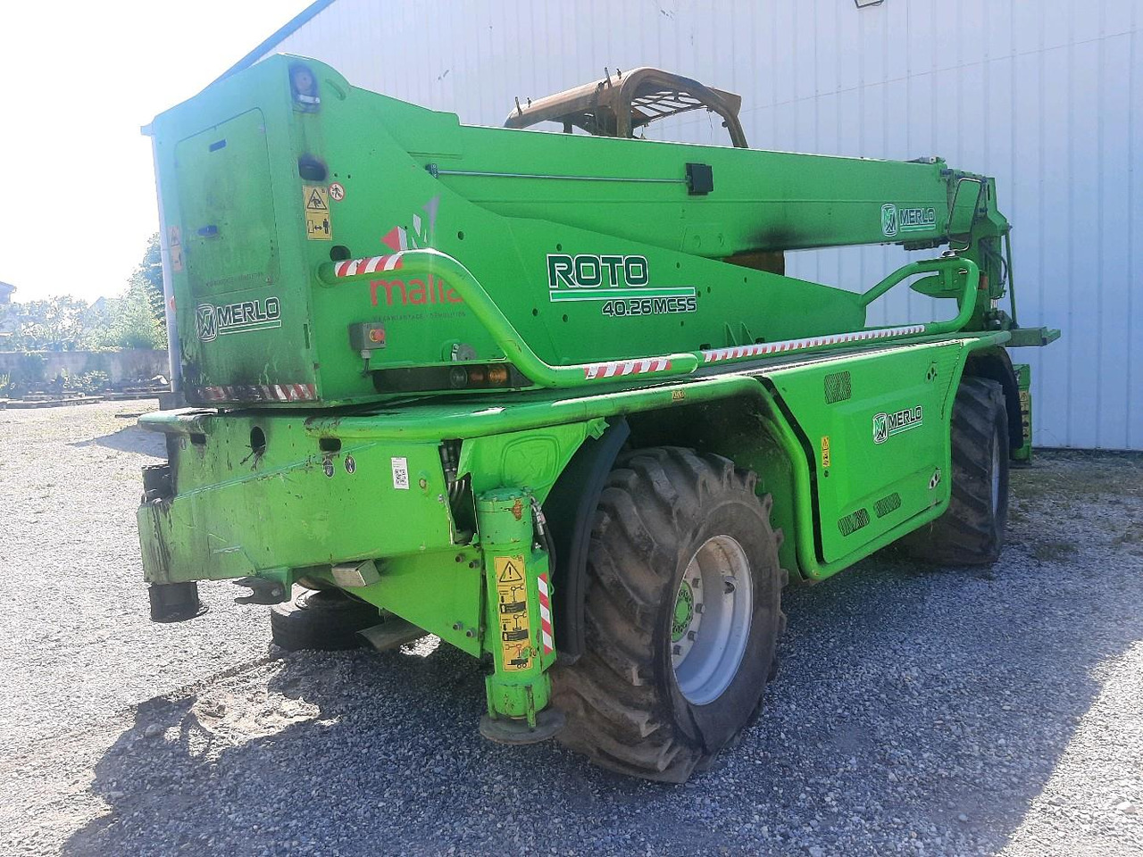 MERLO CHARGEUR TELES ROTO 40.26 MCSS - Τηλεσκοπικός φορτωτής: φωτογραφία 4 MERLO CHARGEUR TELES ROTO 40.26 MCSS - Τηλεσκοπικός φορτωτής: φωτογραφία 4