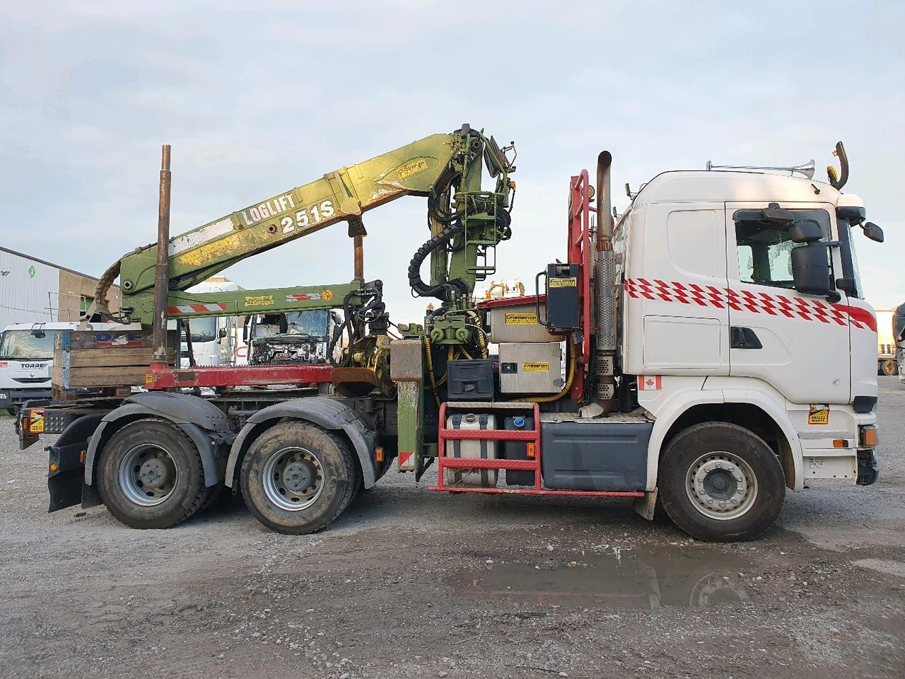 SCANIA R 580 FOREST GRUE - Τράκτορας: φωτογραφία 3 SCANIA R 580 FOREST GRUE - Τράκτορας: φωτογραφία 3