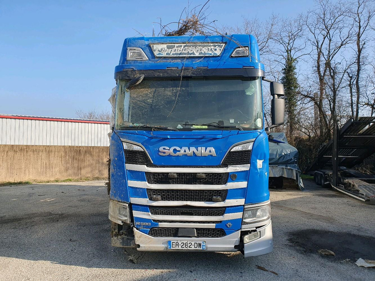 SCANIA R580 - Φορτηγό μεταφορά ζώων: φωτογραφία 2 SCANIA R580 - Φορτηγό μεταφορά ζώων: φωτογραφία 2
