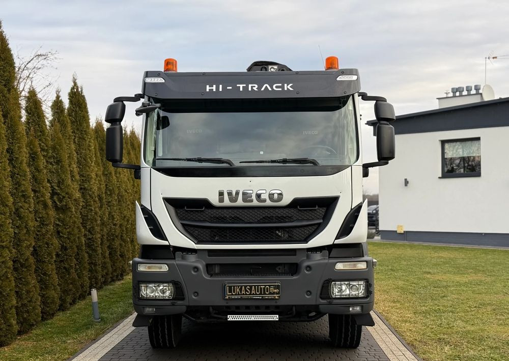 Iveco TRAKKER 450 6X4 PODWÓJNA HYDRO-BURTA HIAB 104 - Φορτηγό με γερανό, Φορτηγό ανατρεπόμενο: φωτογραφία 4 Iveco TRAKKER 450 6X4 PODWÓJNA HYDRO-BURTA HIAB 104 - Φορτηγό με γερανό, Φορτηγό ανατρεπόμενο: φωτογραφία 4
