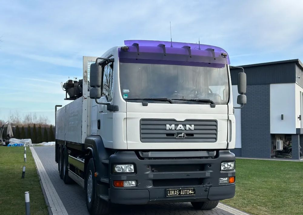 MAN TGA 24.410 6x4 HIAB MANUAL - Φορτηγό με γερανό, Φορτηγό με ανοιχτή καρότσα: φωτογραφία 4 MAN TGA 24.410 6x4 HIAB MANUAL - Φορτηγό με γερανό, Φορτηγό με ανοιχτή καρότσα: φωτογραφία 4