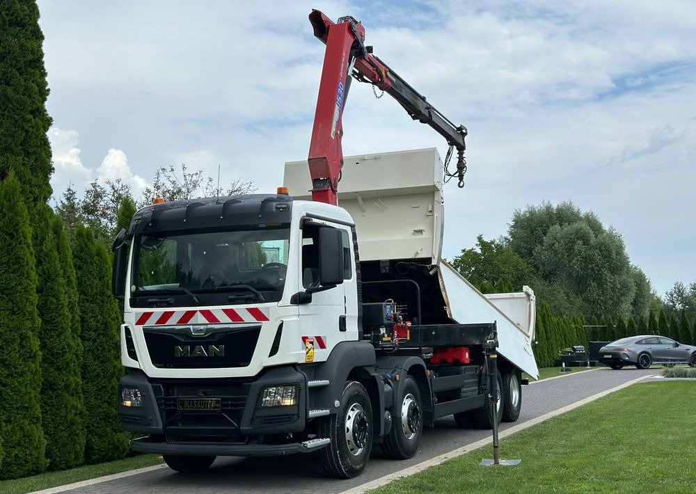 MAN TGS 440 / 8x4 / HMF 1530 / HYDROBURTA - Φορτηγό ανατρεπόμενο: φωτογραφία 1 MAN TGS 440 / 8x4 / HMF 1530 / HYDROBURTA - Φορτηγό ανατρεπόμενο: φωτογραφία 1