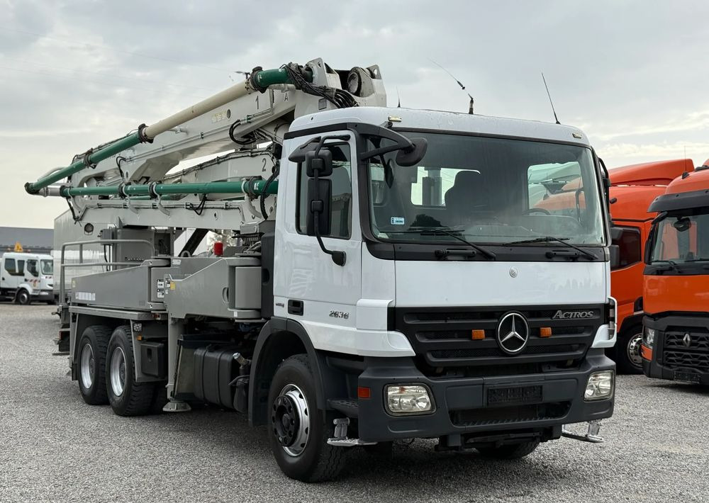 Mercedes-Benz ACTROS 2636 6X4 36 M WAITZINGER - Αντλία σκυροδέματος: φωτογραφία 3 Mercedes-Benz ACTROS 2636 6X4 36 M WAITZINGER - Αντλία σκυροδέματος: φωτογραφία 3