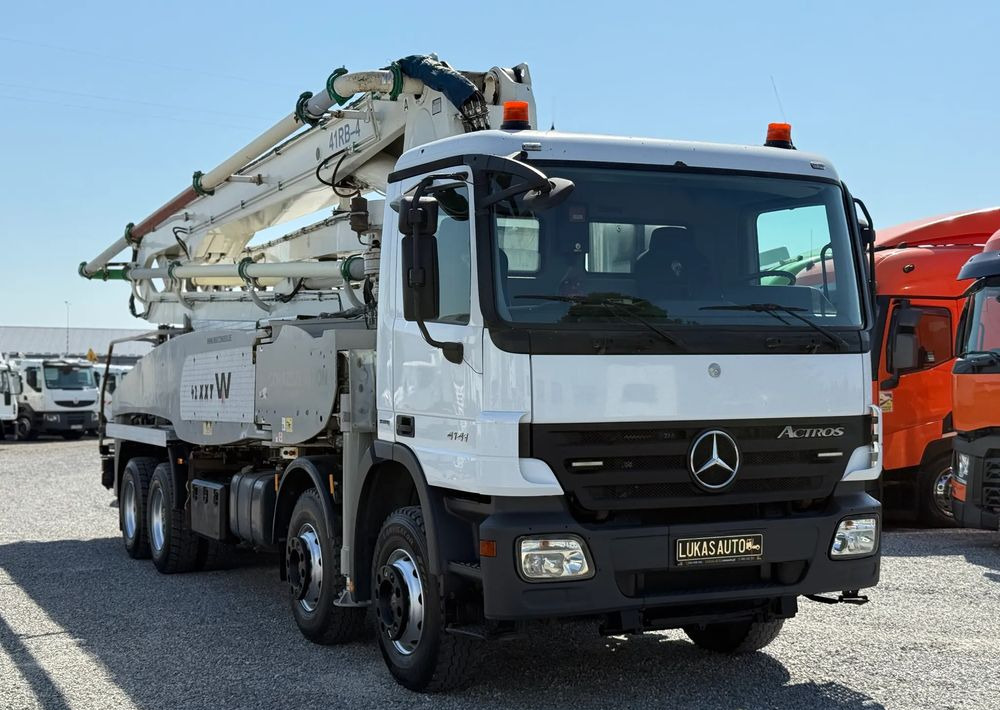 Mercedes-Benz ACTROS 4141 8X4 42 M GOTOWA DO PRACY - Αντλία σκυροδέματος: φωτογραφία 3 Mercedes-Benz ACTROS 4141 8X4 42 M GOTOWA DO PRACY - Αντλία σκυροδέματος: φωτογραφία 3