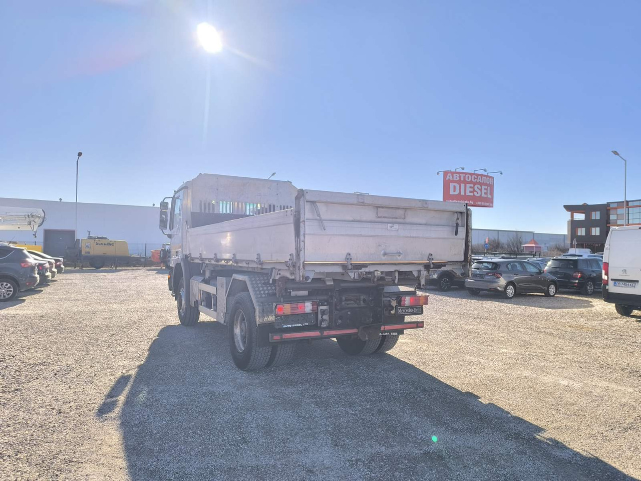 MERCEDES-BENZ Actros 1855 4X4 - Φορτηγό ανατρεπόμενο: φωτογραφία 5 MERCEDES-BENZ Actros 1855 4X4 - Φορτηγό ανατρεπόμενο: φωτογραφία 5