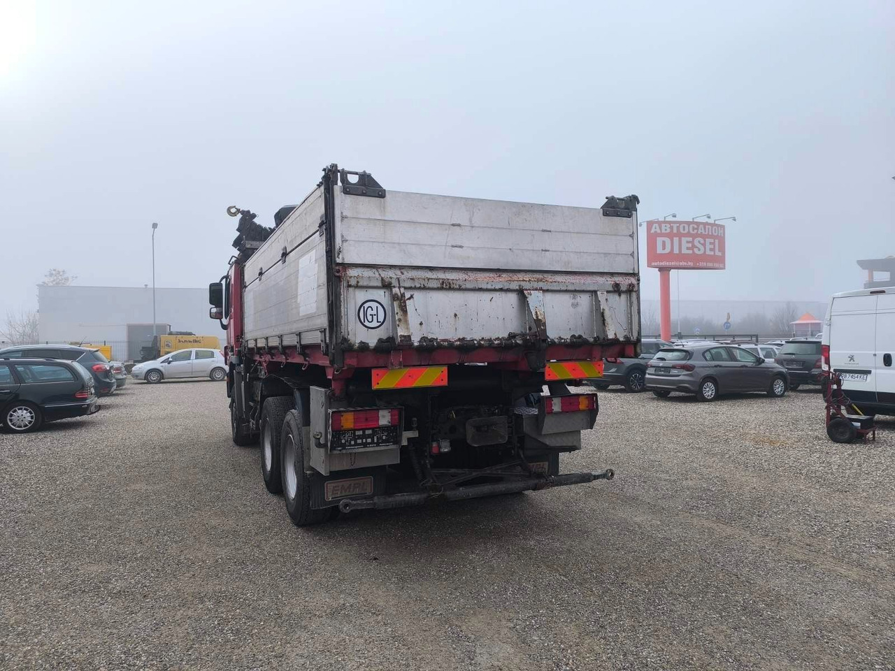 Mercedes-Benz ACTROS 3355 V8 6X6 HIAB 211 EP-5 HIPRO - Φορτηγό ανατρεπόμενο, Φορτηγό με γερανό: φωτογραφία 5 Mercedes-Benz ACTROS 3355 V8 6X6 HIAB 211 EP-5 HIPRO - Φορτηγό ανατρεπόμενο, Φορτηγό με γερανό: φωτογραφία 5